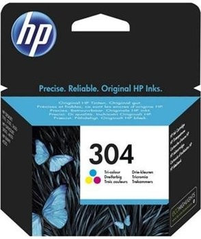 HP N9K05AE No.304 színes eredeti tintapatron