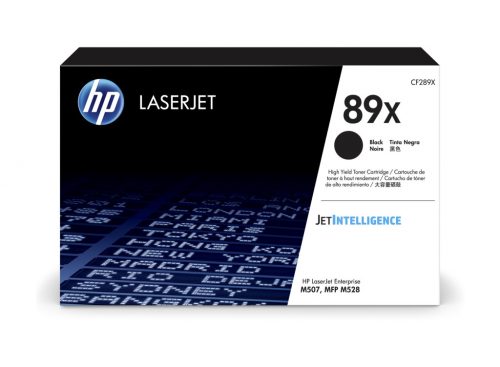 HP CF289X No.89X fekete eredeti toner