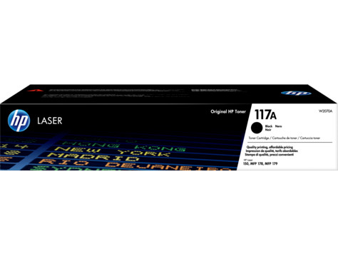 HP W2070A No.117A fekete eredeti toner