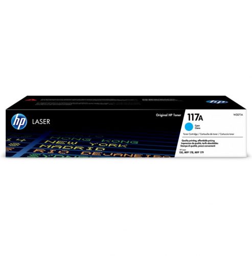 HP W2071A No.117A kék eredeti toner