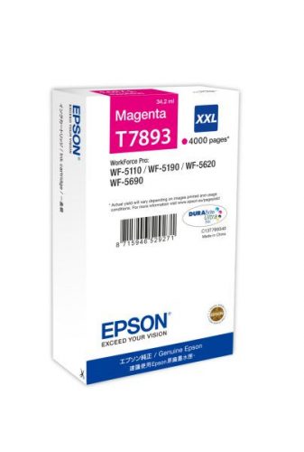 Epson T7893 magenta eredeti tintapatron