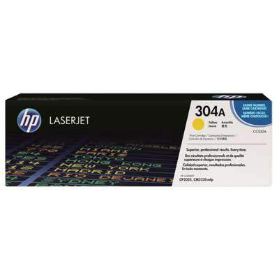 HP CC532A (304A) sárga eredeti toner