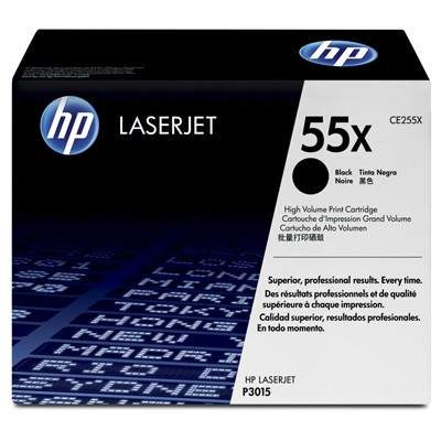 HP CE255X (55X) fekete eredeti toner