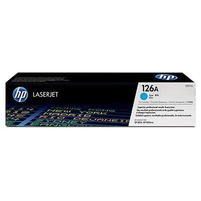 HP CE311A (126A) kék eredeti toner