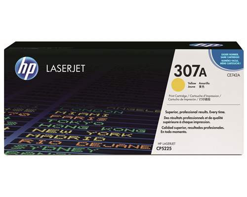 HP CE742A (307A) sárga eredeti toner