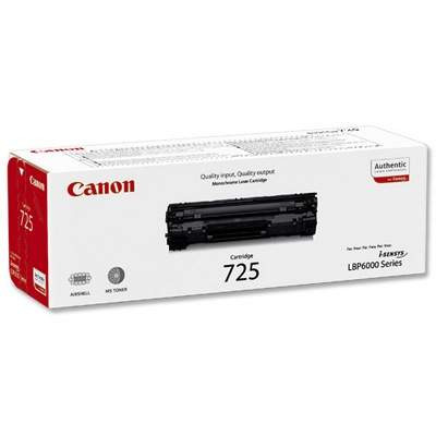 Canon CRG-725 fekete eredeti toner