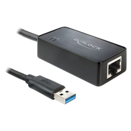 DELOCK Átalakító USB 3.0 Type-A > Gigabit LAN