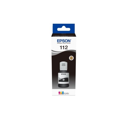 EPSON Tintapatron 112 EcoTank Pigment Black ink bottle