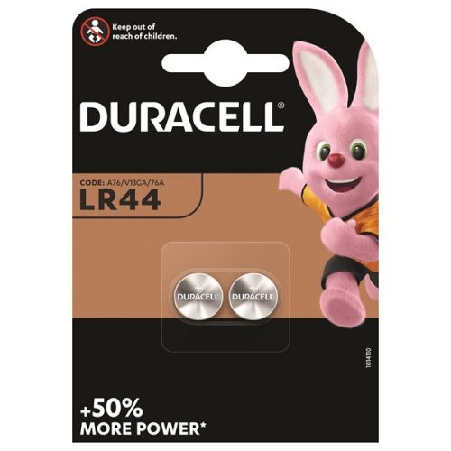 DURACELL LR 44 2 db elem- DL