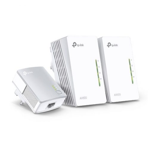 TP-LINK Powerline AV600 2x100Mbps + Wireless N-es 300Mbps, TL-WPA4220 TKIT