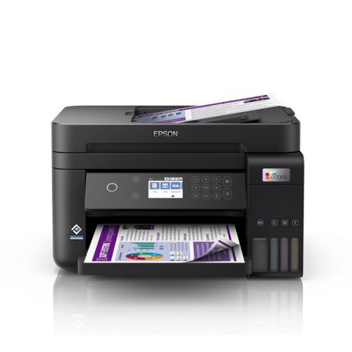 EPSON Tintasugaras nyomtató - EcoTank L6270 (A4, MFP, színes,4800x1200 DPI, 33 lap/perc, duplex, ADF, USB/LAN/Wifi)