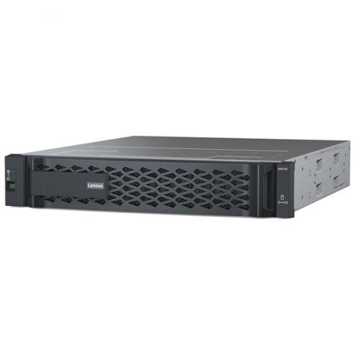 LENOVO DM storage - DM5100F AFA (128GB Cache) 8x 16/32GB FC, Dual Contr. (24TB - 2x 6x1.9 TB NVMe SSD), 3Y 24x7x4+YDYD.