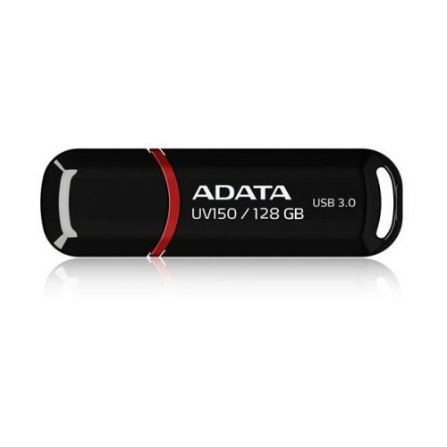 ADATA Pendrive 128GB, UV150 USB 3.2, Fekete