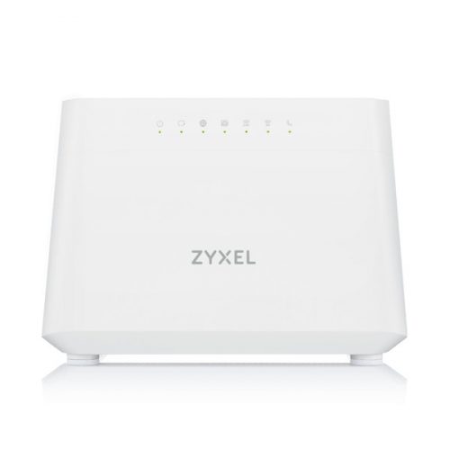 ZYXEL ADSL/VDSL2 Modem + Wireless Router Dual Band AX1800 + 4x(1000Mbps) + 1xUSB + 2xFXS port, DX3301-T0-EU01V1F