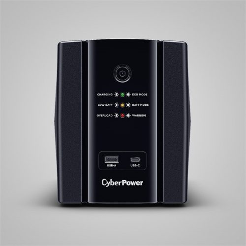 CYBERPOWER UPS UT2200EG (4 aljzat) 2200VA 1320W, 230V szünetmentes tápegység LINE-INTERACTIVE