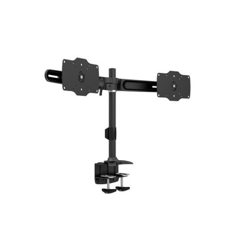 MULTIBRACKETS Asztali konzol (2 képernyős rögzítőkar), M VESA Desktopmount Dual Desk Clamp 24-32" (max.VESA: 200x200 mm)