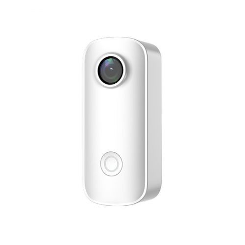 SJCAM Pocket Action Camera C100+, White, WIFI, 4K, 15MP mágneses kisméret, vízálló tokkal, H.265, 30M-ig, képstabilizáló