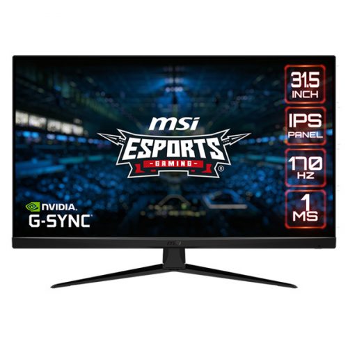 MSI Monitor GAMING G321Q LED 31,5" WQHD 2560x1440, IPS, 16:9, 1200:1 CR, 300cd/m2, 1ms, 170Hz, DP, HDMI, Black