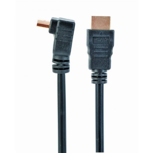 GEMBIRD Kábel, HDMI, Ethernet, 90°-os, M/M, 1,8m