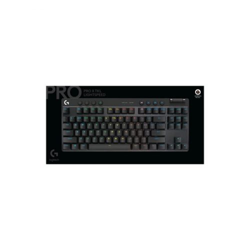 LOGITECH Billentyűzet - G Pro Lightspeed RGB Mechanikus Gaming Vezetékes TKL (Tactile) US, Fekete