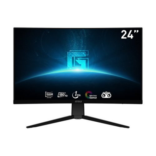 MSI Monitor GAMING G2422C Ívelt VA LED 23,6" FHD 1920x1080, 16:9, 3000:1 CR, 250cd/m2, 1500R, 1ms, 180Hz, DP, HDMI