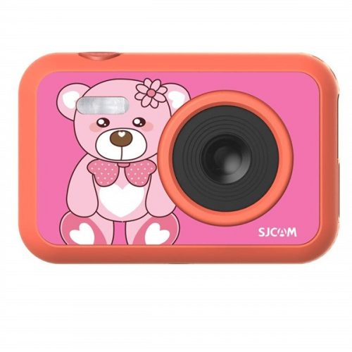 SJCAM Kids Camera FunCam, Bear, 5MP, 1080P felbontás, videó és fotó mód, játék funkció, LCD kijelző, 32GB- ig