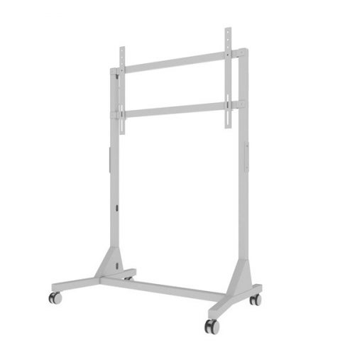 MULTIBRACKETS Gurulós padlóállvány, M Manual Floorstand 130Kg White SD (55-110", max.VESA: 900x600 mm)