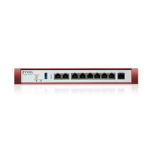 ZYXEL Tűztfal 2x2.5-GbE port + 6x1-GbE +1xUSB 3.0 + 1konzol port, USGFLEX200H-EU0101F