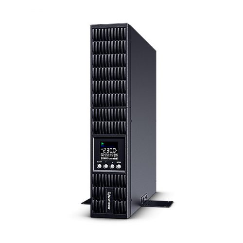 CYBERPOWER UPS, 1500VA/1350W, 8xC13, színes LCD, szünetmentes, tiszta színuszos, online kettős konverzió, rack/tower