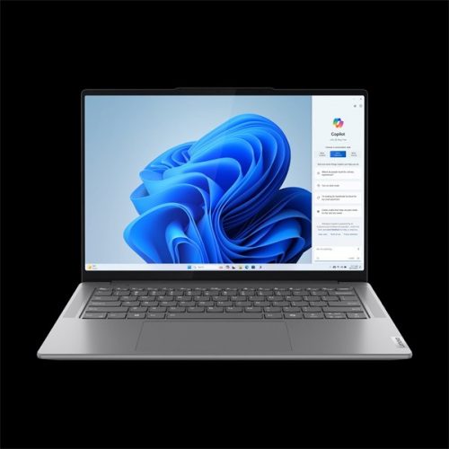 LENOVO Yoga Pro 7 14AHP9, 14.5" 3K, AMD Ryzen 7-8845HS, 16GB, 1TB SSD, NoOS, Luna Grey