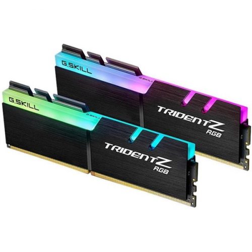 G.SKILL Memória DDR4 16GB 3200Mhz CL16 DIMM 1.35V, Trident Z RGB for AMD (Kit of 2)