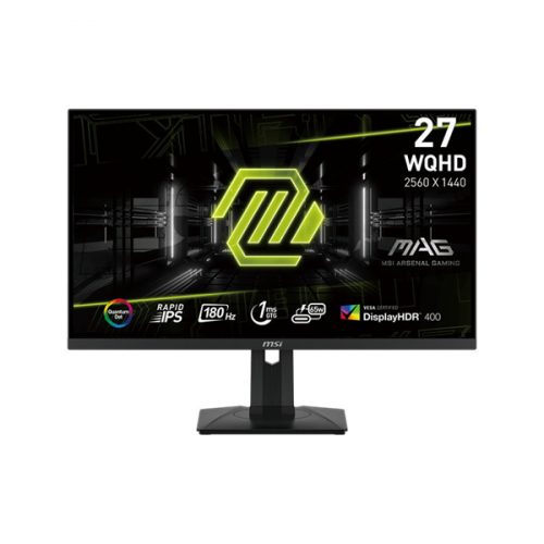 MSI Monitor GAMING MAG 274QRF QD E2 Rapid IPS 27" WQHD 2560x1440, 1000:1 CR, 400cd/m2, 1ms, 180Hz, DP, 2x HDMI, USB-C