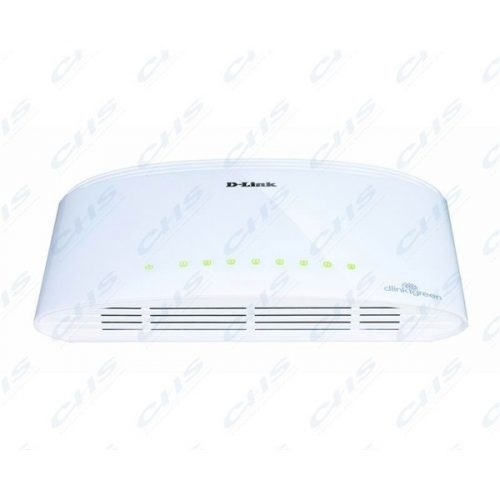 D-LINK Switch 8x1000Mbps Műanyagházas Asztali, DGS-1008D/E