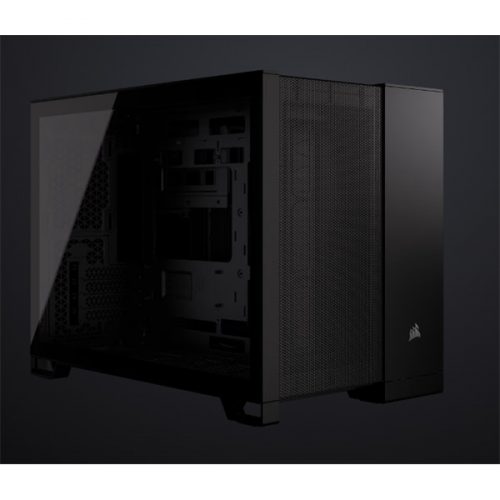 CORSAIR Ház 2500D AIRFLOW, Tápegység nélkül, Edzett Üveg, fekete