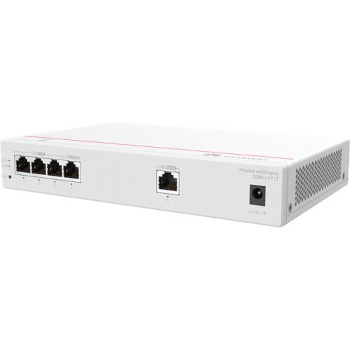 Huawei eKit Engine Gateway 1x1000Mbps (WAN) + 4x1000Mbps (LAN), Asztali - S380-L4T1T