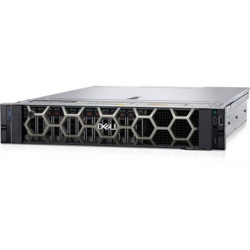 DELL ISG szerver - PE R750xs rack (16x2.5"), 1x16C S4314 2.4GHz, 1x32GB, 1x960GB RI SSD; H755, iD9 En., 2x1100W.