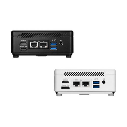 MSI Business DT Cubi 5 12M-264BEU, i3-1215U, Intel UHD, M.2 NVME, 2,5"SATA, 4xUSB, Thunderbolt4, HDMI, DP, 2xRJ45, White