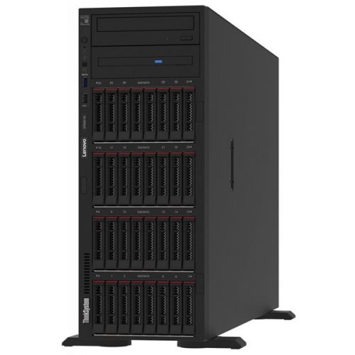 LENOVO torony szerver - ST650 V3 (2.5"), 1x 12C 4510 2.4GHz, 1x32GB, NoHDD, 9350-8i, XCC P, 1x1100W.