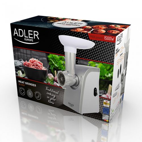 Adler AD4808 Húsdaráló, 1500W, Szürke