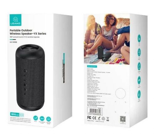 Usams YX8YG01 Bluetooth  hangszóró BT5.0, 10W, IPX6 vízállóság szint